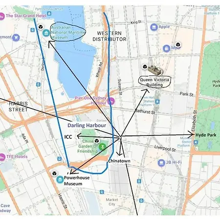 Central Cbd 3Br Apt & Darlinghabour&Chinatown-2 Mins Walk Sydney Exterior photo